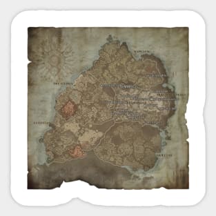 Diablo IV Map Sticker